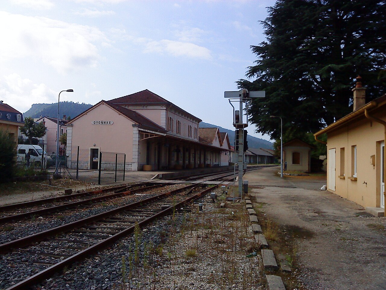 Quai - gare d'Oyonnax