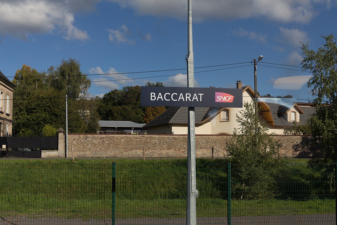 Baccarat - gare 20151004