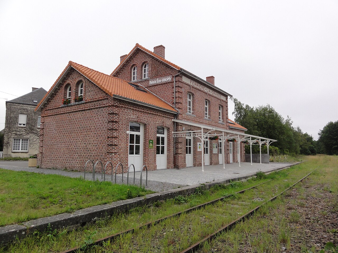 Ferrière-la-Grande (Nord, Fr) ancienne gare