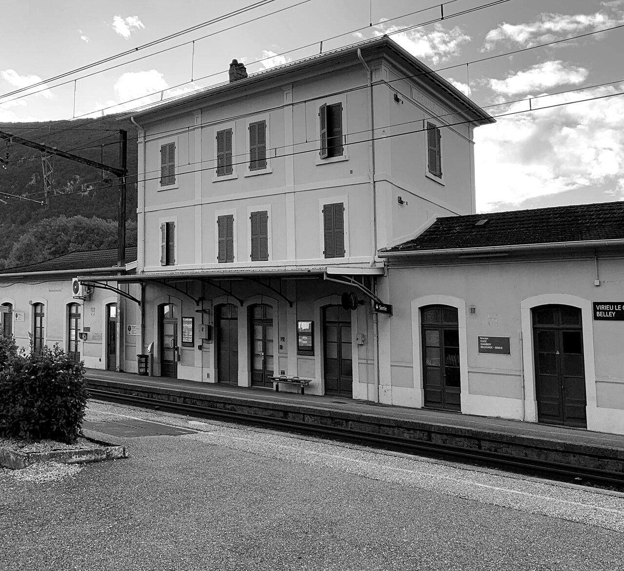 Gare de Virieu-le-Grand - Belley, octobre 2019 (1)