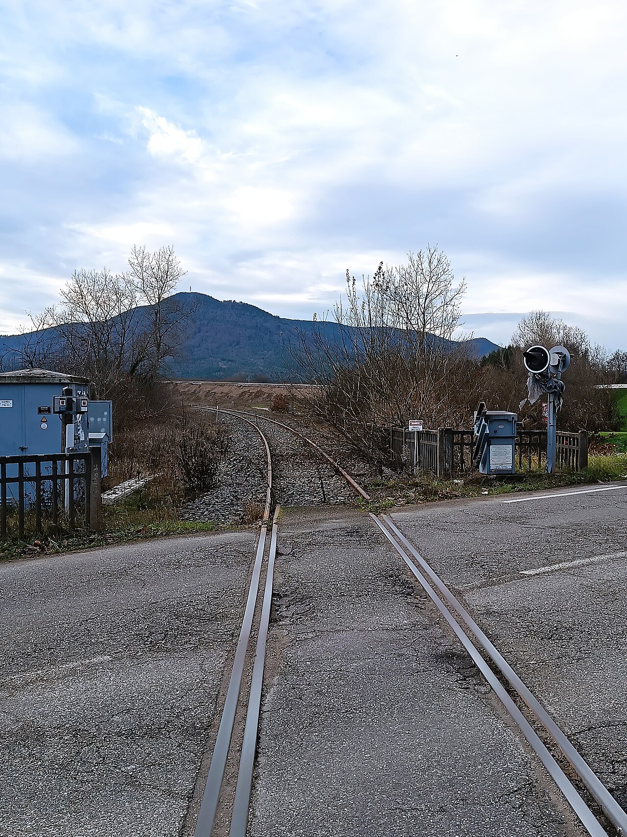 PN n°21, Gare de Châtenois (Ligne de Sélestat à Sainte Marie aux Mines)