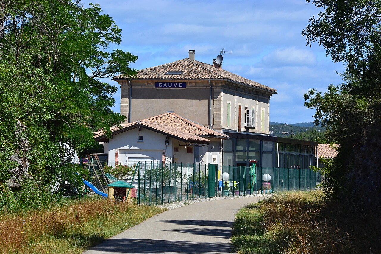 Sauve former train station