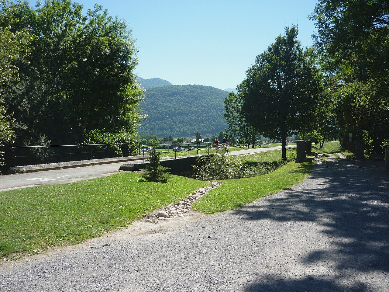 Doussard pont Monnet